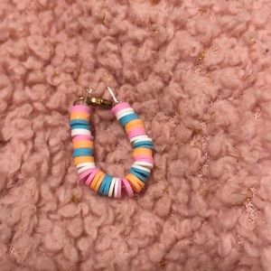 Clay beads rings can fit women’s and kids